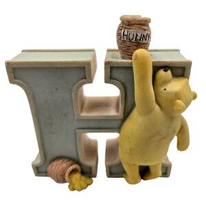 Disney Classic Winnie The Pooh Alphabet Nursery Letter H Honey Accent Imports